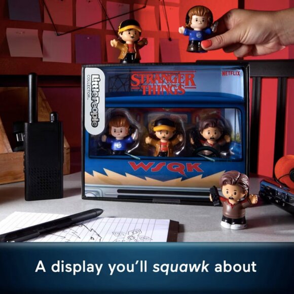 Little People Collector Stranger Things: The Squawk WSQK Figure Set NEW - Picture 3 of 6